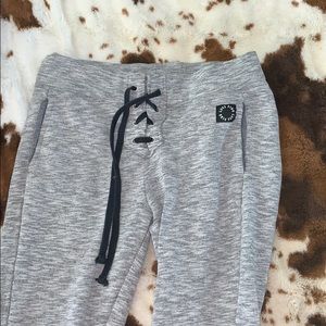 VS Pink Grey Joggers